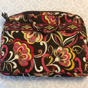 Vera Bradley laptop bag retired Puccini pattern